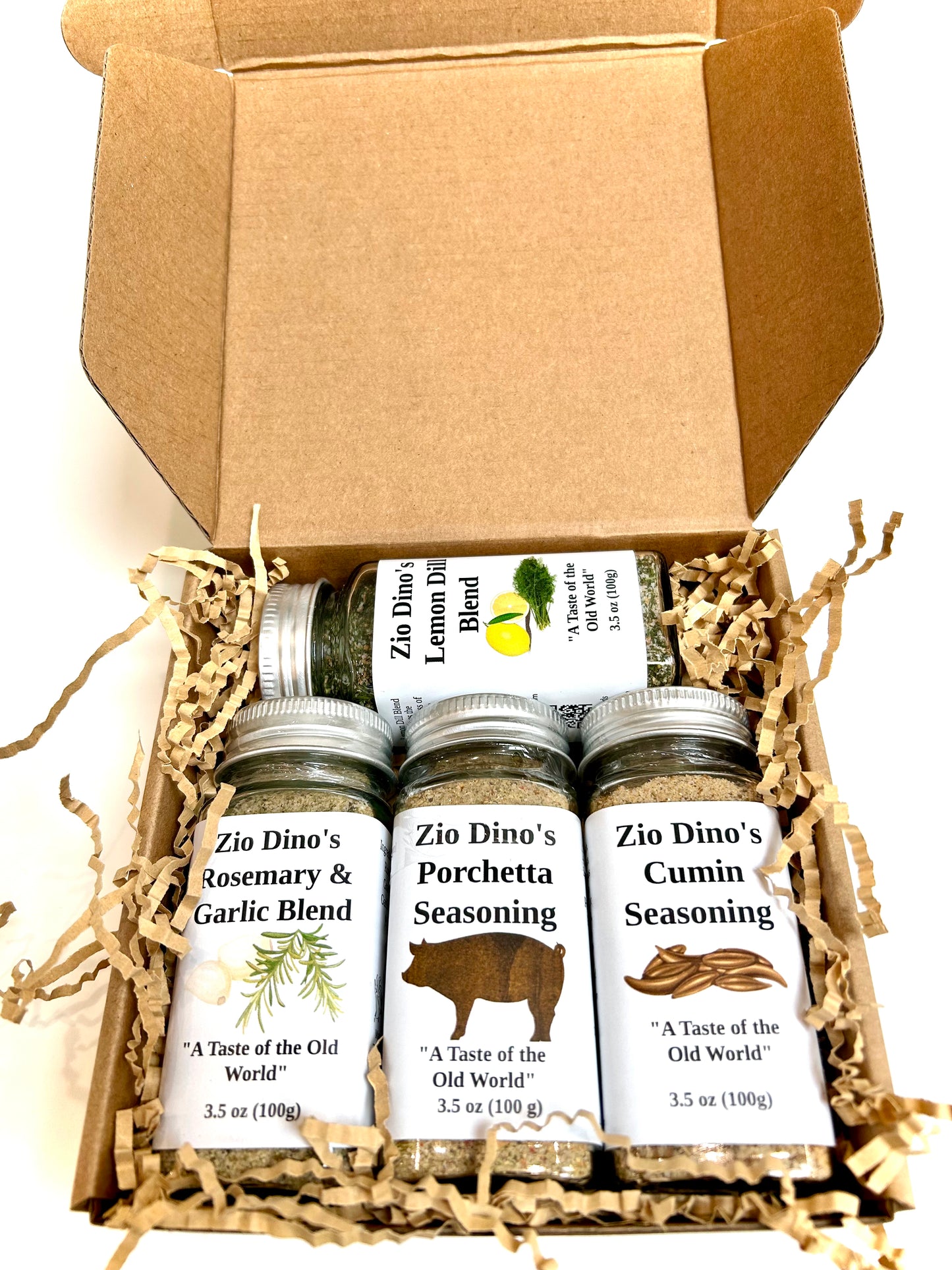 Gift Box - All 4 Spice Blends